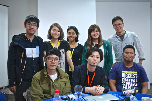 会議に参加した日本、台湾、香港、フィリピンなどの参加者=首都圏マカティ市内のホテルで冨田すみれ子写す