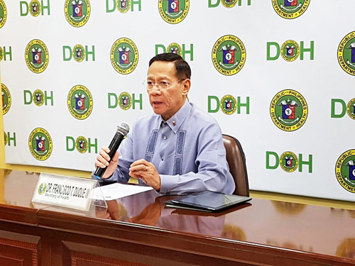 首都圏7市でのレプトスピラ感染拡大で注意喚起するドゥケ厚生長官=厚生省提供