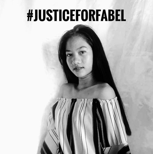 射殺されたフェベル・ピネダさん=ツイッター(#ジャスティス・フォー・ファベル)より