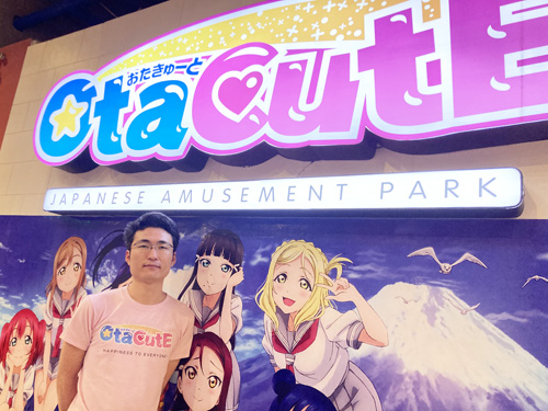 オタキュートの大原雄代表=3日、首都圏マニラ市で沼田康平撮影