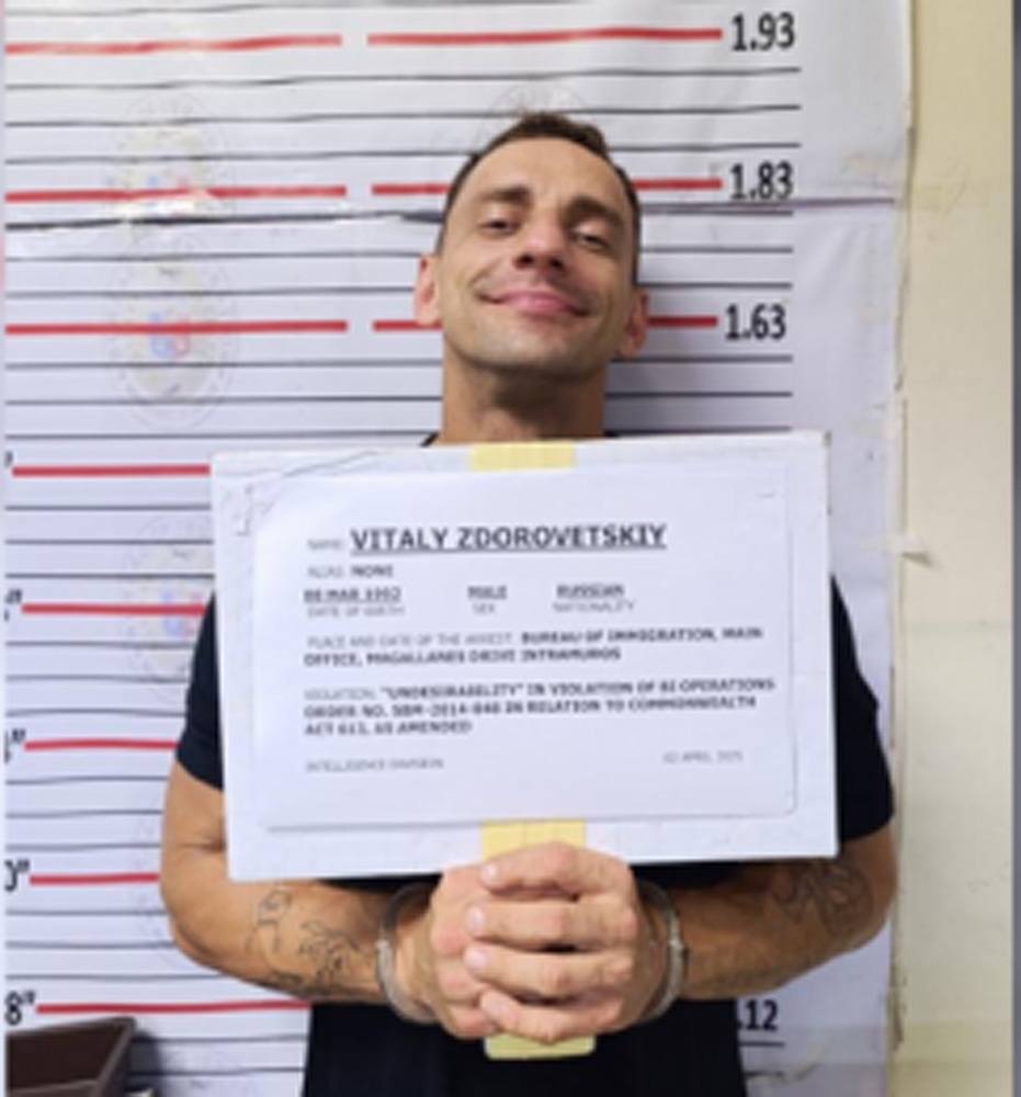 4月に逮捕されたロシア系アメリカ人ユーチューバーのズドロヴェツキー容疑者=BIフェイスブックページより